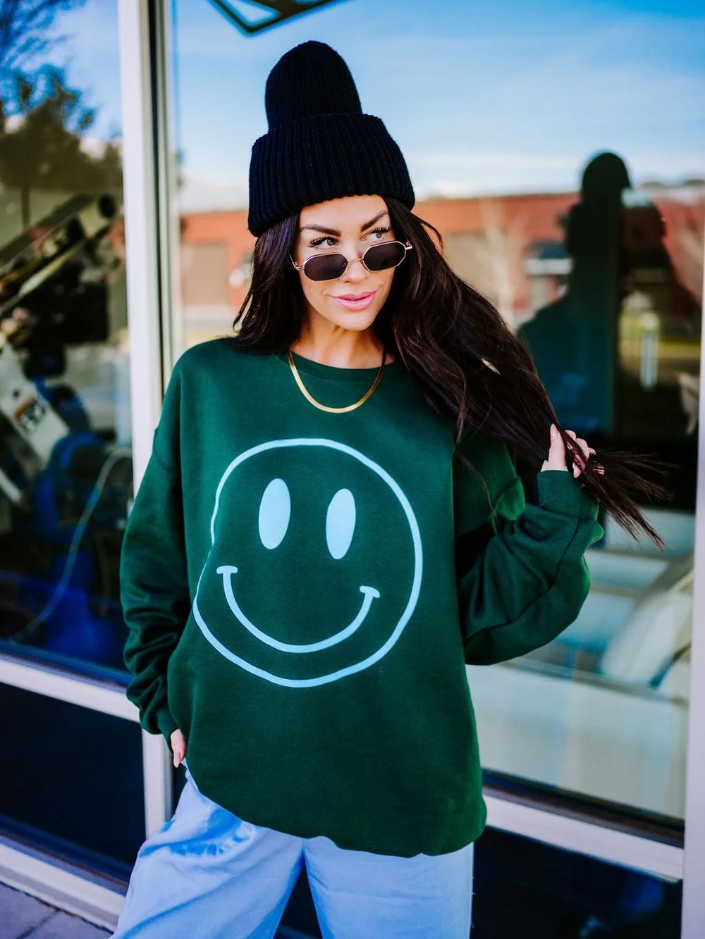 Dressed in LALA The World Needs Your Magic Puff Print Pullover - L/XL